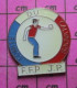 812G Pin's Pins / Beau Et Rare / SPORTS / PETANQUE COMITE DU CALVADOS FFPJP - Bowls - Pétanque