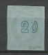 GRECE N° 37a Indigo Sur Bleu OBL  / Used / Signé BRUN - Used Stamps