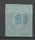 GRECE N° 37a Indigo Sur Bleu OBL  / Used / Signé BRUN - Oblitérés