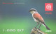 Slovenia:Used Phonecard, Mobi, 1000 SIT. Bird, Lanius Collurio, 2005 - Songbirds & Tree Dwellers