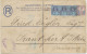 GB 1893 QV 2d Blue Large Postal Stationery Registered Envelope (original Huggins & Baker RP13 Size H, Was Mounted On The - Covers & Documents