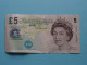 5 Five Pounds ( JD87 238592 - 2002 ) Bank Of England ( See Scans ) Circulated ! - 5 Pounds