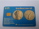 CYPRUS  Phonecard  5 POUND / MONEY ON CARD/ OLD COINS    CHIPCARD    ** 14869 ** - Chipre