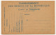 Carte FM Officielle - Correspondance Des Armées De La République, Verso Illustré "On Les Aura" (Faivre) - Storia Postale