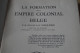 Congo Belge,1932,formation D'un Empire Colonial Belge,Constant Leclère,187 Pages,20 Cm./14 Cm. - Non Classés