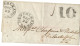 (R116) USA - Black  Postal Markings New Orlean Dec 22 - 10 Cents Due - Philadelphia 1847. - …-1845 Voorfilatelie