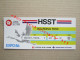 JAPAN AIR LINES 1986 EXPO 86 AIRPLANE BOARDING PASS HSST JAPAN SECTION ( 1 ) - Boarding Passes