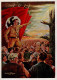 HITLER WK II - AUFBRUCH Der NATION NSDAP FRANKFURT/Main Künstlerkarte Sign. Heinrich Pfaff 1932 I - Personaggi