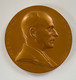 Médaille Bronze. Valère Cocq. Au Professeur Valère Cocq 1909-1934. Ses Collègues, Ses élèves, Ses Amis. A. Bonnetain - Firma's