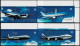 ARGENTINA 2014 Mi 3572-3275 + BL 142 AEROLINEAS ARGENTINAS MINT SET + MINIATURE SHEET ** - Ungebraucht