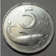 REPUBBLICA ITALIANA 5 Lire Delfino 1972 SPL+  - 5 Lire