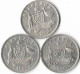 AUSTRALIE  GORGES VI  ,6 Pence,   Lot De 3 Monnaies Annés 1950 M, 1951 M , 1951 PL London Argent , TTB - Non Classés