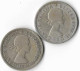 AUSTRALIE FLORIN  Elisabeth II   Lot De2 ,1953 & 1954 Argent  TTB - Non Classificati