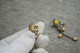 Beautiful Vintage Amber Earrings - Boucles D'oreilles