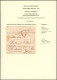 Précurseur - LAC Datée De Nieuwpoort (1712) + Manuscrit "Nieport" & Port V à La Craie (patar) > Ghendt / Messager - 1621-1713 (Spanish Netherlands)