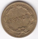 Gouvernement Provisoire 2 Francs 1944 Type Français , En Laiton , Lec# 45 - Algérie