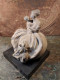 Delcampe - Sculpture Groupe Terre Cuite Femme Enfant Chien Bruno Tornati Italy 1920/1930 - Andere & Zonder Classificatie