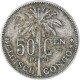 Monnaie, Congo Belge, 50 Centimes, 1921, TB+, Cupro-nickel, KM:23 - 1910-1934: Albert I.