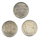 AUSTRALIE  Georges VI  3 Pence  Lot De 3  (D,m,S)   1942 D-1943m- 1944S  TB - Non Classés