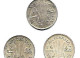 AUSTRALIE  Georges VI  3 Pence  Lot De 3  (D,m,S)   1942 D-1943m- 1944S  TB - Non Classés