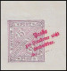 1881 SELTEN - WÜRTTEMBERG 5Pf. ÜBERDRUCK PROBE FÜR FRANKATUR NICHT VERWENDAR DIENSTUMSCHLAG DU 10 - Postal  Stationery