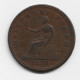 T4 -  GRAN BRETAÑA -  HALF PENNY TOKEN - FIELD MARSHAL - VELLIGNTON - 1813 - MBC - Sonstige & Ohne Zuordnung