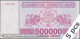 DWN - GEORGIA P.51 - 500000 500.000 Kuponi 1994 UNC - Various Prefixes - DEALERS LOT X 5 - Georgia