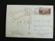 ANDORRE ANDORRA AVEC YT 159 CROIX GOTHIQUE DE MERITXELL - SANT JULIA DE LORIA / HOSTAL COMA BELLA - Storia Postale