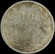 LaZooRo: Netherlands 10 Cents 1904 VF - Silver - 10 Cent