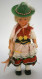 Vintage Wind-Up Mechanical Doll Made In Germany - Puppen