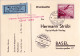 Liechtenstein 1935: Erstflug Vaduz-Altenrhein-Innsbruck Mit Zu F16 Mi 148 Yv PA14 Mit O VADUZ 1.VII.35 (Zu CHF 100.00) - Poste Aérienne