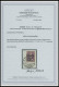 PORTOMARKEN P 27II BrfStk, 1923, 10000 Auf 20 M Dunkelpurpur, Aufdruck Glänzend, Zeitgerechte Entwertung DANZIG-LANGFUHR - Sonstige & Ohne Zuordnung