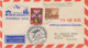 LUXEMBURG 4.10.1956, Deutsche Lufthansa Ost Erstflug „BERLIN – MOSKAU“ Selt. Mitläuferpost Aus LUXEMBURG - Storia Postale