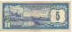 NETHERLANDS  ANTILLES  5 Gulden   P15b   ( 1984 Queen Emma Pontoon Bridge, Willemstad, Curaçao  ) - Antillas Neerlandesas (...-1986)