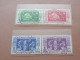 NOUVELLE HEBRIDES 1956 SERIE N° 167/170 + 171/174 - OBLITERE ET NEUF AVEC CHARNIERE (Pochette Roses) - Used Stamps