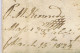 Ireland Military Leitrim 1829 Letter BALLINAMORE/83 Mileage To London Allowed Free Signed Major Kennedy 23rd Regt - Prephilately