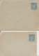 TYPE SAGE - 1884 - 2 ENVELOPPES ENTIER NEUVES J66 + J67 SANS DATE AU VERSO - Standard- Und TSC-Briefe (vor 1995)