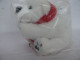 Coca Cola Plush Polar Bear Red Scarf New Unused Rare Advertising Toy #1643 - Peluches