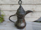 Delcampe - Large Islamic Arabian Turkish Copper Dallah Tea Coffee Pot - Art Oriental