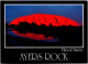 10-9-2023 (4 T 41) Australia  - NT - UNESCO - Ayers Rck Aka Uluru (at Sunrise) Posted With 45 C Stamp - Uluru & The Olgas