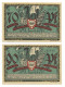 2x Notgeld Gutschein Serie Kiel 1921 70 + 90 Pf. Kieler Wissenschaft Kiel Wie Es Früher Gewesen Ist Kieler Sprotten - Collections