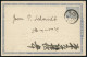 JAPAN 1900 (7.11.) PZD 1 1/2 Sen, Blau Mit Zudruck: DT.GESELLSCHAFT FÜR NATUR- U.VÖLKERKUNDE (Yokohama) Vortrag über: Dr - Other & Unclassified