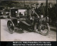 Berlin 1925 (ca.) Orig. S/w.-Presse-Foto: Motorrad-Taxi Mit Seitenwagen = Fabrikat "Dürrkop" (Format 12 X 16,4 Cm) Rs. T - Motorfietsen