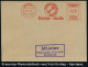 BREMEN 1/ SUDING & SOEKEN/ Reesa-Lacke 1937 (30.12.) AFS-Musterabdruck Francotyp "Reichsadler" (Firmen-Logo) Glasklar Ge - Scheikunde