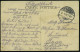 RAUSCHENBERG/ *** 1918/19 1K-Gitter Auf 2 Späten Feldpost-Ak. Vom 29.12.1918 Und 3.1.1919, 2x Hs. Abs.: "..Funker.. Deta - Other & Unclassified