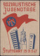 STUTTGART/ SOZIALISTISCHER JUGEND-TAG 1947 (Aug.) SSt = Jugend-Organisation "Die Falken" (Falke, Stadttürme) Sehr Selten - Andere & Zonder Classificatie