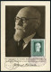 ÖSTERREICH 1958 (12.11.) 1,50 S. "40 Jahre Republik" (= Karl Renner) + Violetter ET-SSt: WIEN 101/5 (Staatswappen) = PP  - Andere & Zonder Classificatie