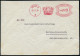 BERLIN W/ 8/ ROTA/ FILM AG 1934 (18.12.) AFS Francotyp (Schrift-Logo) Klar Gest. Firmen-.Bf., Rs. Abs.-Vordruck: WILHELM - Film