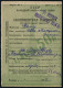 UdSSR 1935 50 Kop./3 Kop. Antwort-P. Bauer, Blau: Rundfunk-Gebührenkarte  Mit Sendemast, Grüner Netzaufdruck = Formular  - Other