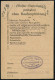 PFORZHEIM/ O1o/ STÄNDIGE/ SCHMUCKWAREN-/ AUSSTELLUNG../ HANSA-HAUS 1923 (31.3.) Seltener MWSt + 1K-Brücke: PFORZHEIM/* 1 - Sonstige & Ohne Zuordnung